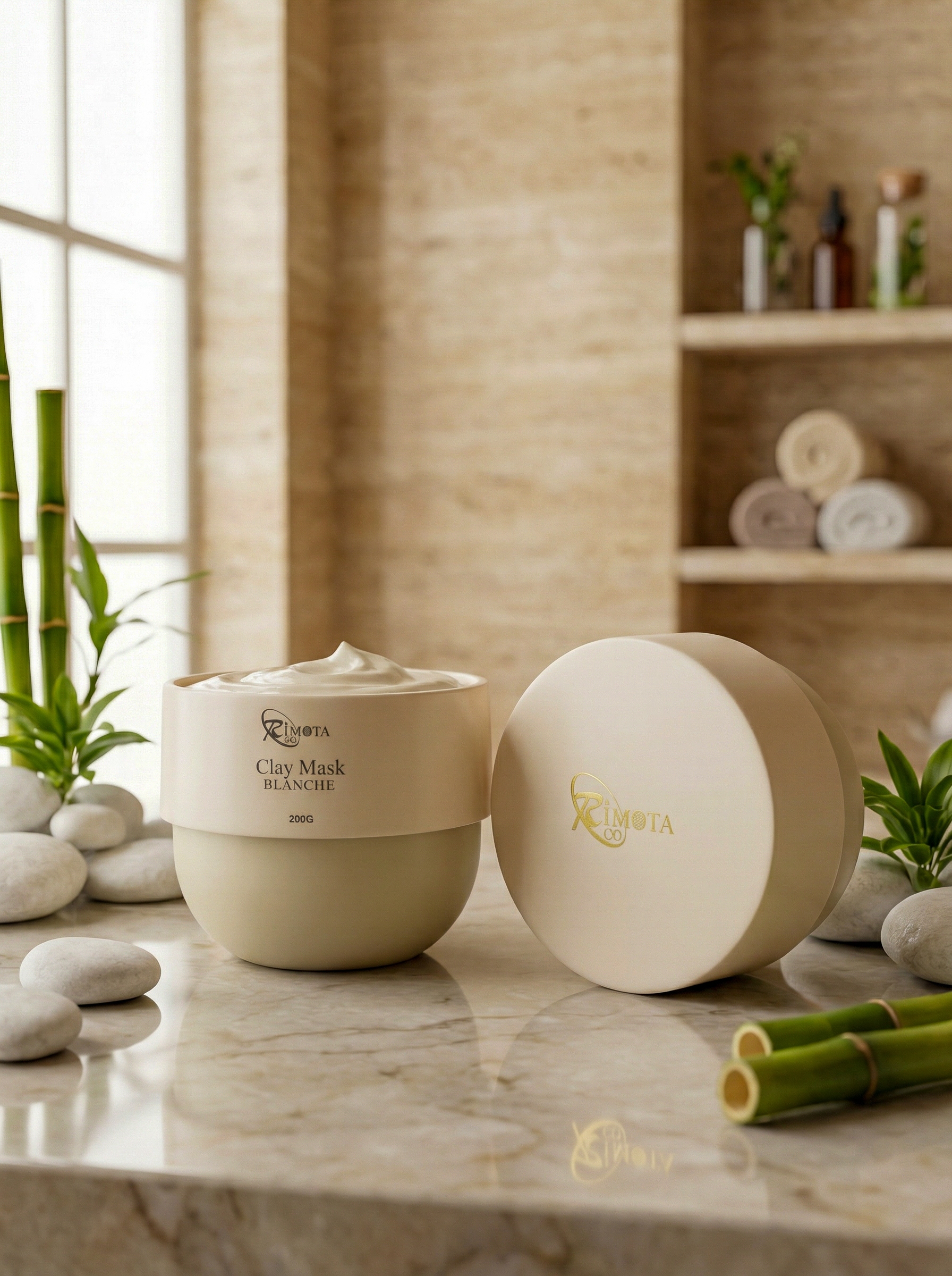Masque à l’Argile Blanche 200G – Image 2