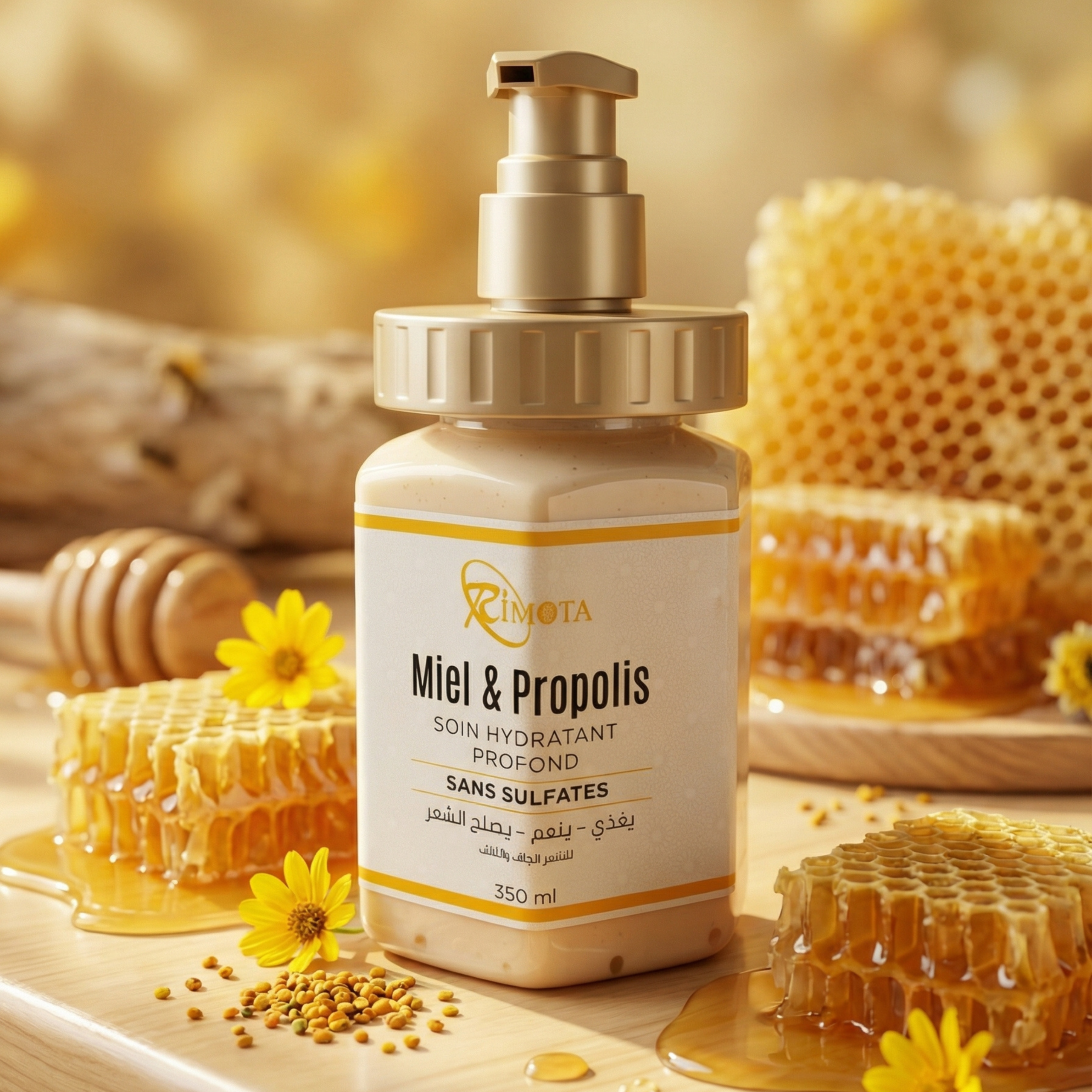 Shampooing au Miel & Propolis 350ML