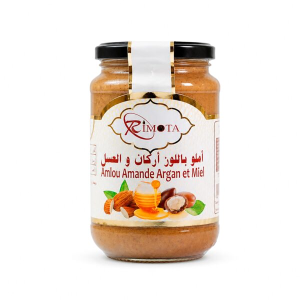 Amlou amande, argan et miel Rimota 500 g